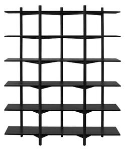 HEM Policová sestava Zig Zag High, Black