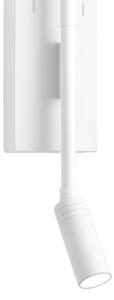 LED Nástěnné svítidlo TORCH LED/6W/230V + LED/3W bílá