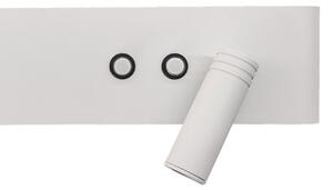 LED Nástěnné bodové svítidlo RESORT LED/10W/230V + LED/3W bílá pravá