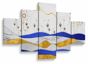 Obraz - Zlaté hory (125x70 cm)