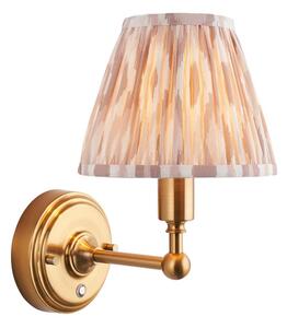 Endon 114831 - LED Stm. nabíjecí nástěnná lampa BURLEY LED/1,5W/5V mosaz/béžová