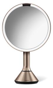 Kosmetické zvětšovací zrcadlo s osvětlením (5x) ø 20 cm Sensor – simplehuman