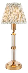 Endon 114838 - LED Stm. nabíjecí stolní lampa MORTON LED/1,5W/5V mosaz/zelená
