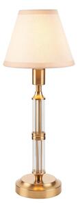 Endon 114849 - LED Stm. nabíjecí stolní lampa MORTON LED/1,5W/5V mosaz/béžová