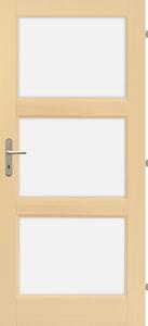 Mand CZ s.r.o. Dřevěné dveře TÁŇA 3S (výběr) Orientace Dveří: Pravé, Rozměr dle ČSN: 60 / 197