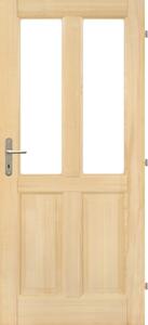 Mand CZ s.r.o. Dřevěné dveře JITKA 2S2K (výběr) Orientace Dveří: Levé, Rozměr dle ČSN: 90 / 197