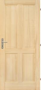 Mand CZ s.r.o. Dřevěné dveře JITKA 4K (výběr) Orientace Dveří: Levé, Rozměr dle ČSN: 60 / 197