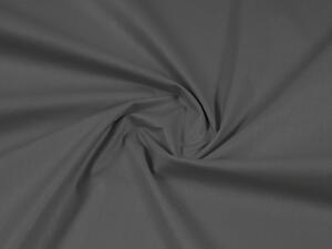 Biante Bavlněný povlak na polštář s lemem Moni MO-012 Tmavě šedý 30 x 50 cm