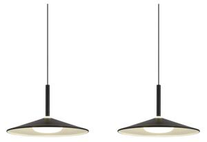 Globo 15635S-3 - LED Lustr na lanku LAMPONE LED/24W/230V 4000K černá