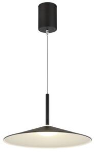 Globo 15635S - LED Lustr na lanku LAMPONE LED/18W/230V 4000K černá