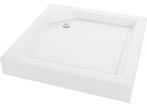 Mexen Rio čtvercová vanička do sprchového koutu 90 x 90 cm, Bílá - 45109090
