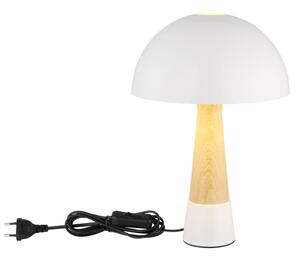 Globo 51570122 - Stolní lampa PAULIN 1xE27ILLU/40W/230V bílá