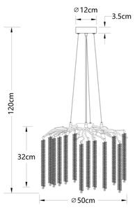 Globo 64137-6 - LED Lustr na lanku LAVERNE 6xG9/8W/230V