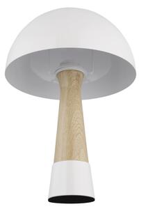 Globo 51570122 - Stolní lampa PAULIN 1xE27ILLU/40W/230V bílá