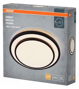 Osram - LED Stropní svítidlo ORBIS BERLIN LED/16W/230V pr. 29,3 cm černá