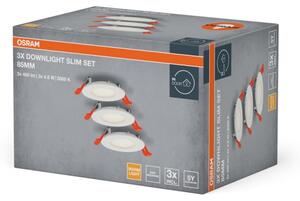 Osram - SADA 3x LED Podhledové svítidlo SLIM LED/4,5W/230V