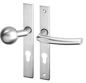 AC-T servis ACT dveřní klika ILSA UŠ (nerez) Provedení: BB (pro pokojový klíč), Rozteč: 90 mm
