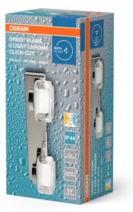 Osram-LED Koupelnové nástěnné svítidlo ORBIS FLAME 2xLED/5,5W/230V IP44 chrom