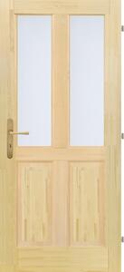 Mand CZ s.r.o. Dřevěné dveře JITKA 2S2K (rustic) Orientace Dveří: Levé, Rozměr dle ČSN: 60 / 197