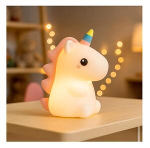 LED RGBW Stmívatelné nabíjecí dětské noční světlo UNICORN LED/1W/5V 1200 mAh