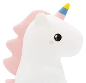 LED RGBW Stmívatelné nabíjecí dětské noční světlo UNICORN LED/1W/5V 1200 mAh