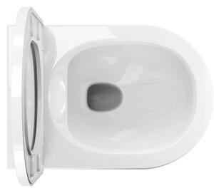 OMNIRES TAMPAMWBP - Závěsné WC s prkénkem SoftClose TAMPA keramika/lesklá bílá
