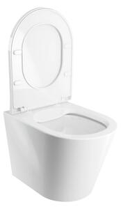 OMNIRES TAMPAMWBP - Závěsné WC s prkénkem SoftClose TAMPA keramika/lesklá bílá