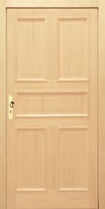 Mand CZ s.r.o. Vchodové dřevěné dveře 5K (42mm) Orientace Dveří: Levé, Rozměr dle ČSN: 80 / 197