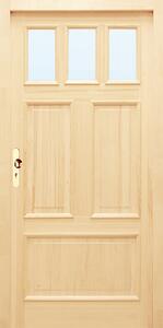 Mand CZ s.r.o. Vchodové dřevěné dveře ROMANA 3S3K (42mm) Orientace Dveří: Levé, Rozměr dle ČSN: 80 / 197