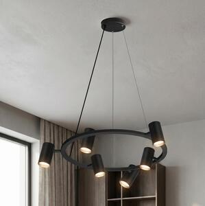 Brilagi - Lustr na lanku SELE 6xGU10/30W/230V černá