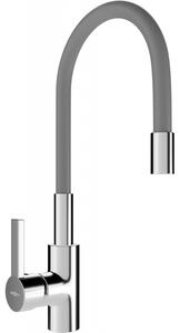 Mexen Flex kuchyňská baterie, Chromovaná/Šedá - 670900-06