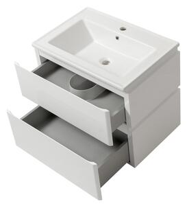 Lavedo Lion II 70 White koupelnová skříňka s umyvadlem