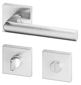 AC-T servis ACT dveřní klika UNICA RHR (efekt nerez) Provedení: WC (pro WC, koupelna)