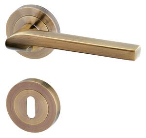 AC-T servis ACT dveřní klika NIKA R (bronz) Provedení: BB (pro pokojový klíč)