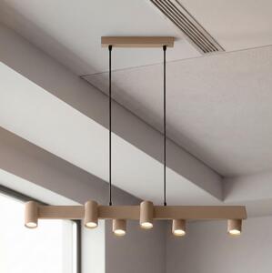 Brilagi - Lustr na lanku SELE 6xGU10/30W/230V béžová