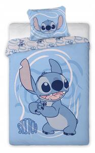 Sada povlečení Faro 140 x 200 cm modrá STITCH DISNEY
