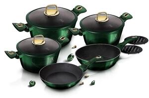Sada hrnců Berlinger Haus Metallic Emerald, hliníková BH-6065