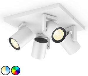 Philips Hue Argenta LED spot čtyři zdroje bílý