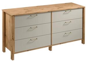 Komoda Indigo K6S, wotan/beige