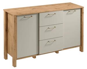 Komoda Indigo K2D3S, wotan/beige