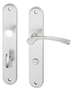 AC-T servis ACT dveřní klika JANA OV (nikl) Provedení: BB (pro pokojový klíč), Rozteč: 72 mm