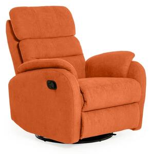 Křeslo ELEGANT 3 polohovací, oranžová (soro 51)