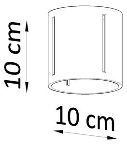Sollux SL.0357 - Stropní svítidlo INEZ 1xG9/40W/230V šedá