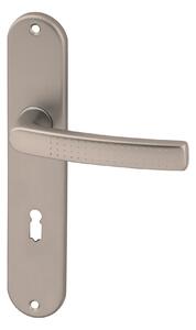 AC-T servis ACT dveřní klika ROSA OV (hliník F9) Provedení: WC (pro WC, koupelna), Rozteč: 72 mm