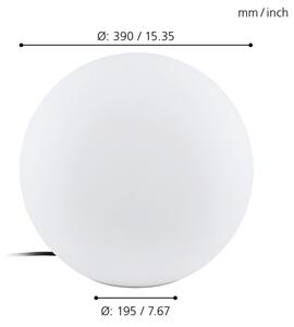 Eglo 98102 - Venkovní lampa MONTEROLO 1xE27/40W/230V IP65 pr.390