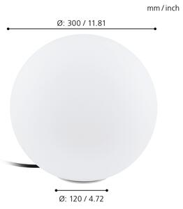 Eglo 98101 - Venkovní lampa MONTEROLO 1xE27/40W/230V IP65 pr.300