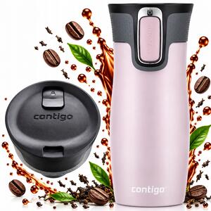 Termohrnek Contigo West Loop 2.0 470 ml růžový