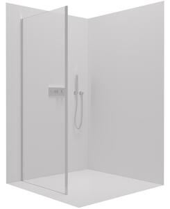 Cerano, sprchová zástěna pro dveře Santini a Ferri 80x195 cm, 6mm čiré sklo, chromový profil, CER-CER-425641