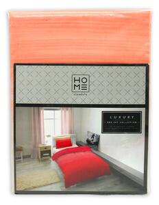 Home Elements bavlněné saténové povlečení The Balayage Collection - červená 140 x 200 70 x 90 cm