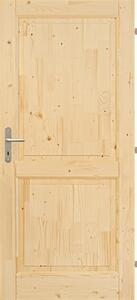 Mand CZ s.r.o. Dřevěné dveře VLASTA 2K (country) Orientace Dveří: Levé, Rozměr dle ČSN: 60 / 197